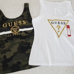 Womans authentic Guess Tanks